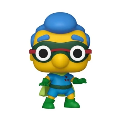 Afbeelding van Funko Simpsons Pop! Animatie Vinyl Milhouse Figuur 9 Cm Veelkleurig