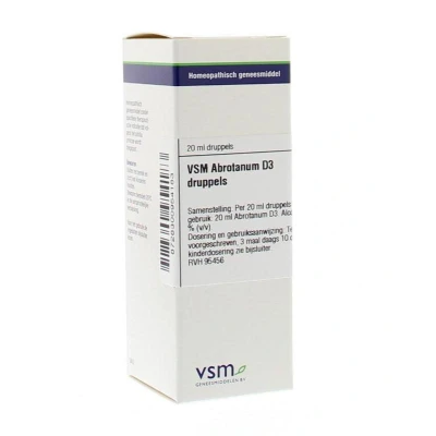 Afbeelding van Vsm Abrotanum D3, 20 ml