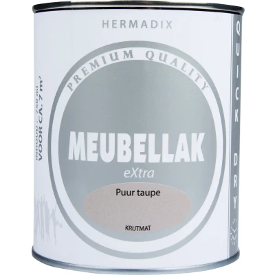 Afbeelding van Hermadix Meubellak eXtra Dekkend Krijtmat Puur taupe
