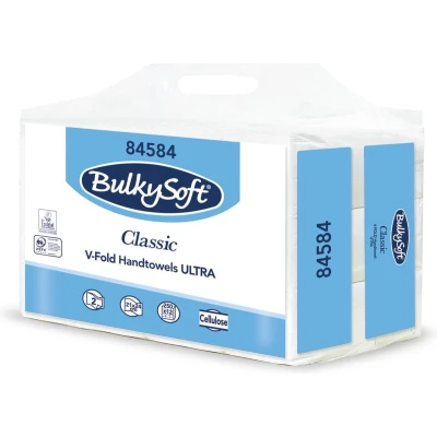 Afbeelding van Bulky Soft, Handdoekpapier, 2 laags, Cellulose, 3000 stuks
