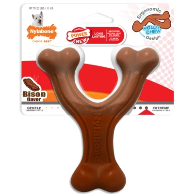 Afbeelding van Nylabone Extreme Chew Wishbone Bison Small