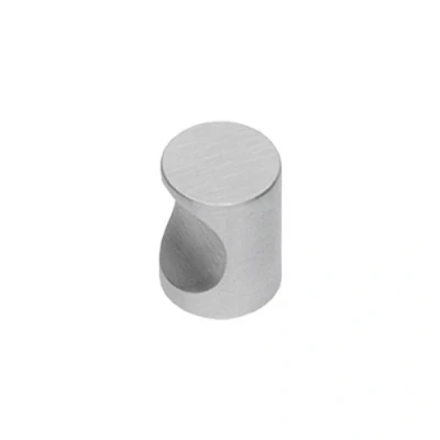 Afbeelding van Intersteel Meubelknop 18 mm rvs geborsteld vingergrip