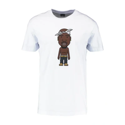 Afbeelding van Mister Tee LA Sketch Tshirt print, Heren, Maat: Large, White