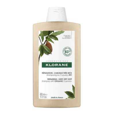 Afbeelding van Klorane Haar Fleur de Cupuaçu Nutrion &amp; Réparation Shampooing Shampoo Droog/Beschadigd 400ml