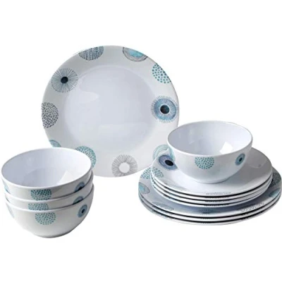 Afbeelding van BRUNNER Set borden Deep Sea 12 stuks