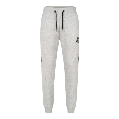 Afbeelding van Lonsdale Normale Passform Grinstead Trainingsbroek, Heren, Maat: 3XL, Marl grey black
