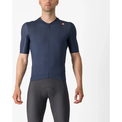 Afbeelding van Castelli Espresso Jersey heren fietsshirt Belgian Blue