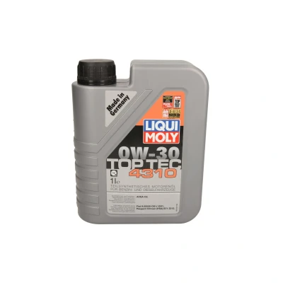 Afbeelding van Motorolie Liqui Moly TOP TEC 4310 0W30 C2 1L 2361
