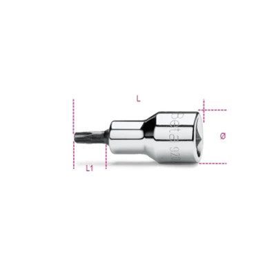 Afbeelding van Beta Schroevendraaier doppen voor Torx® schroeven 920TX L 27 009200533