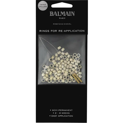 Afbeelding van Balmain 100 Rings + 2 Pullers Beige