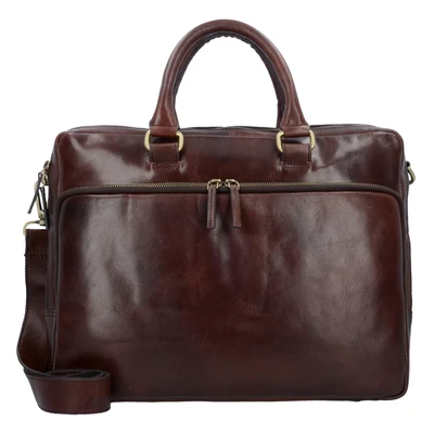 Afbeelding van Leonhard Heyden Cambridge Briefcase L medium brown Laptoptas