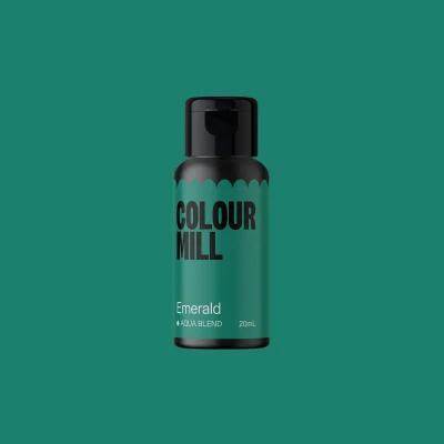Afbeelding van Colour Mill Aqua Blend Voedingskleurstof op Waterbasis Emerald 20 ml