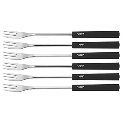 Afbeelding van Kaasfonduevorken Basic zwart 6 stuks Spring 2890290606