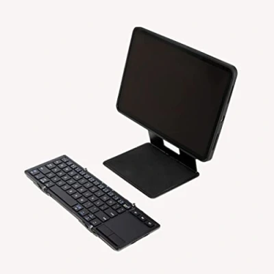 Afbeelding van MOFT Draadloos toetsenbord met touchpad voor maximaal 3 apparaten, draagbaar, drievoudig gevouwen, compatibel iOS, iPadOS, MacOS, Android mobiele telefoons en tablets, Windows pc&#039;s laptops