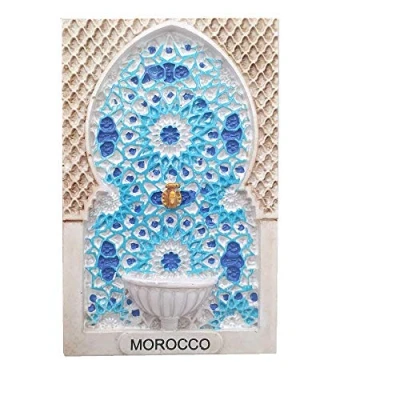 Afbeelding van 3D Marokko Koelkast Magneet Reizen Souvenir Gift Thuis Keuken Decoratie Magnetische Sticker Craft Collectie