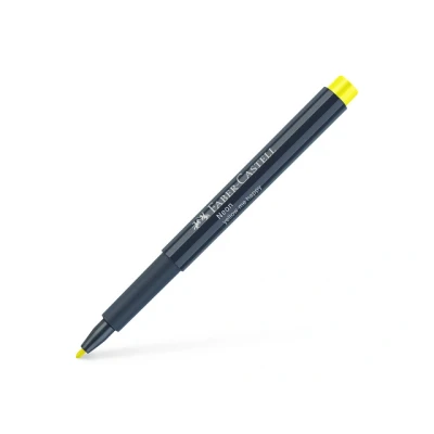 Afbeelding van 10x Marker Faber Castell Neon Yellow Me Happy
