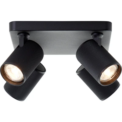 Afbeelding van Brilliant Marty Plafondspot GU10 4x5W 3000K Zwart