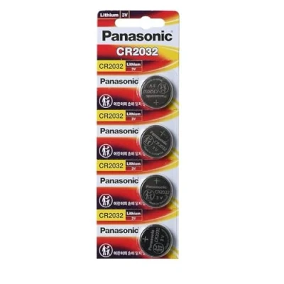 Afbeelding van Panasonic CR 2032 Lithium knoopcel 4 pack