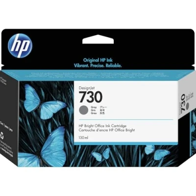 Afbeelding van HP 730 (P2V66A) Inktcartridge Grijs