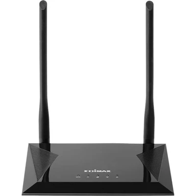 Afbeelding van Edimax Br 6428Ns V5 Draadloze Router N300 2.4 Ghz 10/100 Mbit / 10 Gigabit Zwart