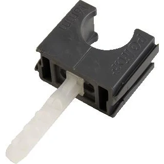 Afbeelding van Pipelife polfix kabelbuisklem 16mm klem kunststof grijs 200 stuks 1196900831