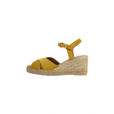 Afbeelding van Geox Gelsa Espadrilles, Dames, Maat: 38, Jaune Kunststof