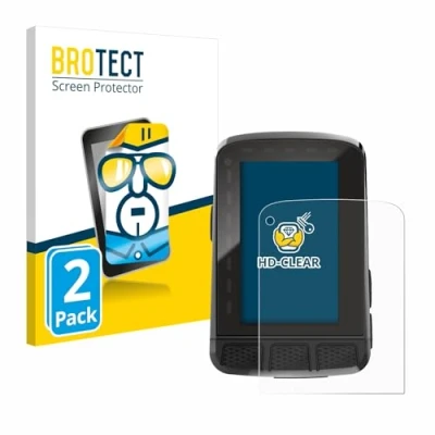 Afbeelding van BROTECT (2 Stuks) Schermbeschermer voor Wahoo Elemnt Roam V2 GPS Screen Protector Transparant
