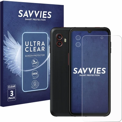 Afbeelding van Savvies (6 Stuks) Schermbeschermer voor Samsung Galaxy Xcover 6 Pro (Voor+Camera) Screen Protector Ultra Transparant
