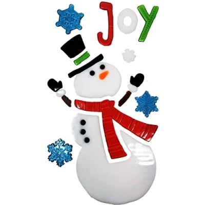 Afbeelding van Kerst Gel Window Sticker Clings Decoratie (Snowman (22005))