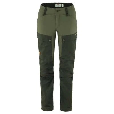 Afbeelding van Fjällräven KEB Trousers Outdoorbroeken, Dames, Maat: 44, Deep forest/laurel green