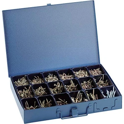 Afbeelding van 17166 Combi schroeven assortiment 2110 onderdelen