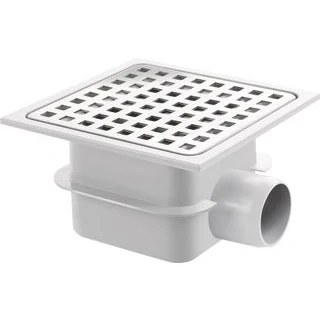 Afbeelding van Van den Berg doucheput 150 x 84 mm abs/rvs zijuitl. Ø 50