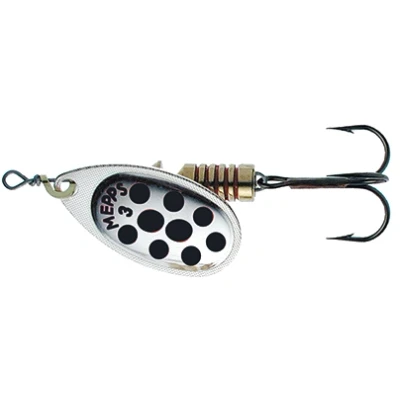 Afbeelding van Mepps Aglia Spinner Zilver/Zwart 3,5g