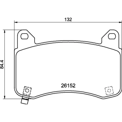 Afbeelding van Brembo Remblokset P 09 029