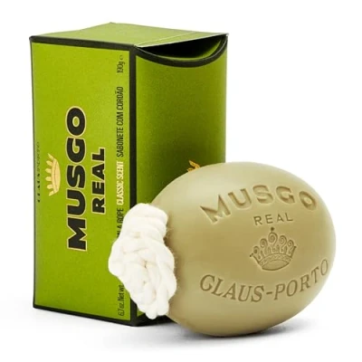 Afbeelding van Musgo Real Soap On A Rope Classic Scent (190g)