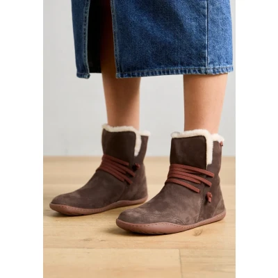 Afbeelding van Camper PEU CAMI Korte laarzen, Dames, Maat: 41, Dark brown Leer