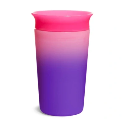 Afbeelding van Munchkin Miracle 360 Trainer Changing Color Cup Roze Beker 051869