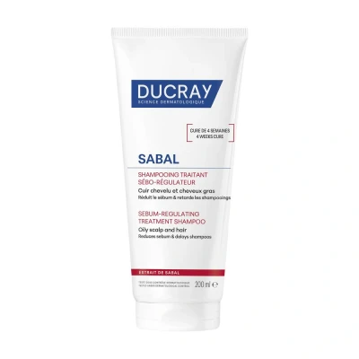 Afbeelding van Ducray Sabal Sebum Reducting Treatment Shampoo