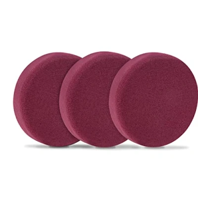 Afbeelding van VONROC Polijstschijven/Polijst pads schuim voor polijstmachines 150mm, 3 stuks Rood