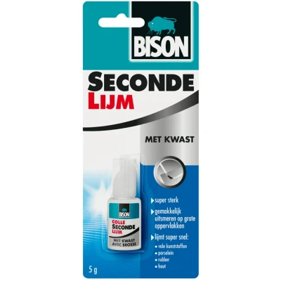 Afbeelding van Bison Secondelijm Met Kwast 5g