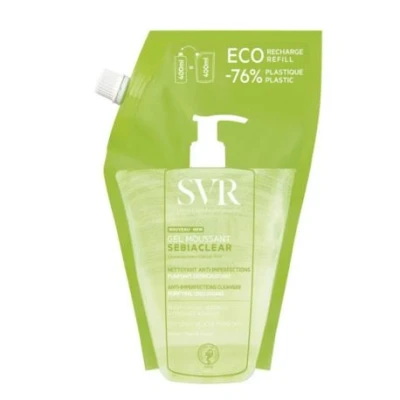 Afbeelding van SVR Sebiaclear Anti Imperfection Foaming Gel Eco Refill 400 ml
