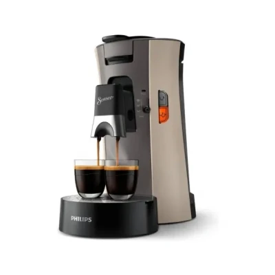 Afbeelding van Philips CSA240/30 Senseo Select Koffiepadmachine Beige/Grijs