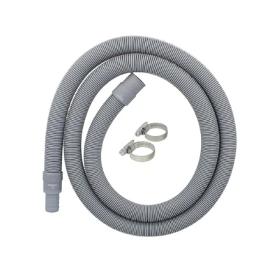 Afbeelding van Tecuro Afvoerslang verlenging 0,5 m (geschikt voor wasmachineslang / vaatwasserslang), grijs