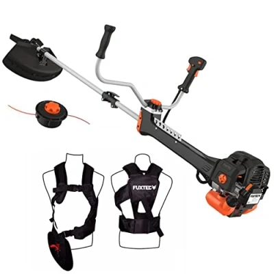 Afbeelding van FUXTEC Bosmaaier Benzine Professionele Grastrimmer 52cc 2 takt 2in1 FX PS152