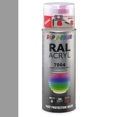 Afbeelding van Dupli Color Ral Acryl 7004 Signaal grijs Hoogglans 400 ml
