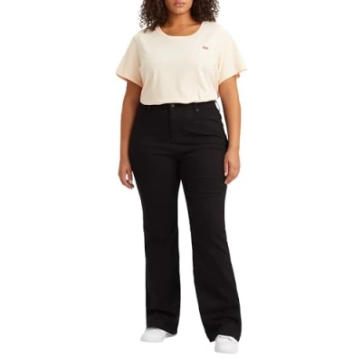 Afbeelding van Levi&#039;s Plus 725 high waist bootcut jeans black sheep