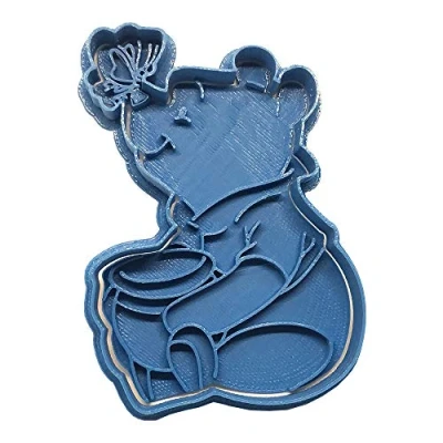 Afbeelding van Cuticuter Winnie De Poeh Butterfly Cookie Cutter, Blauw