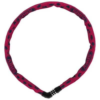 Afbeelding van Abus 4804C/75 Roze Kettingslot 75cm