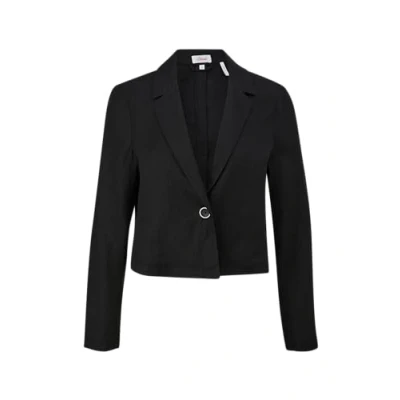 Afbeelding van s.Oliver Blazer, Dames, Maat: 42, Schwarz