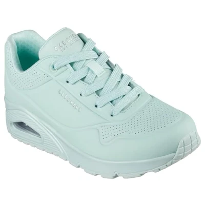 Afbeelding van Skechers UNO Sneakers laag, Dames, Maat: 37.5, Seafoam Hoogwaardig imitatieleer